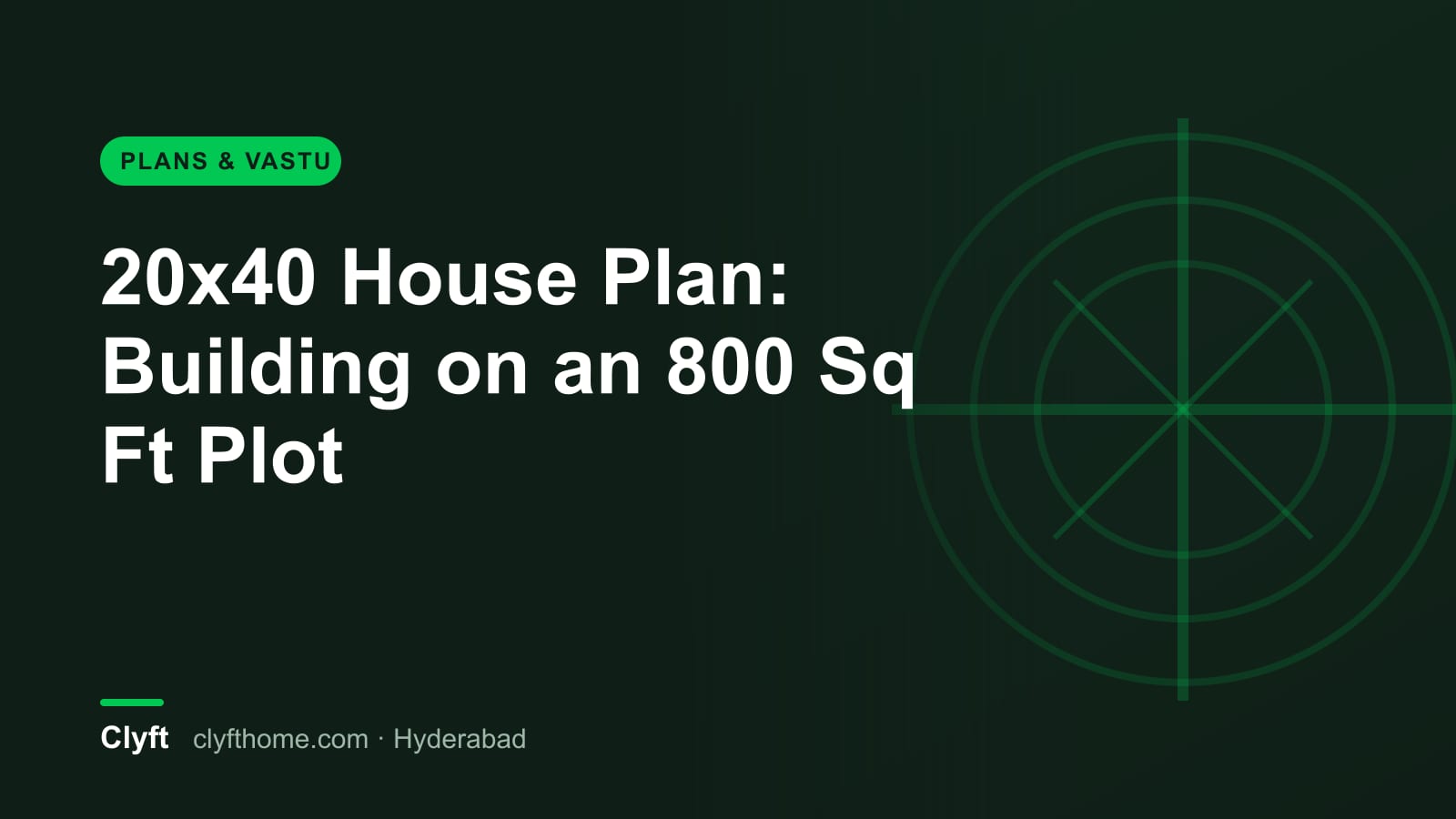 20x40 house plan on a small plot