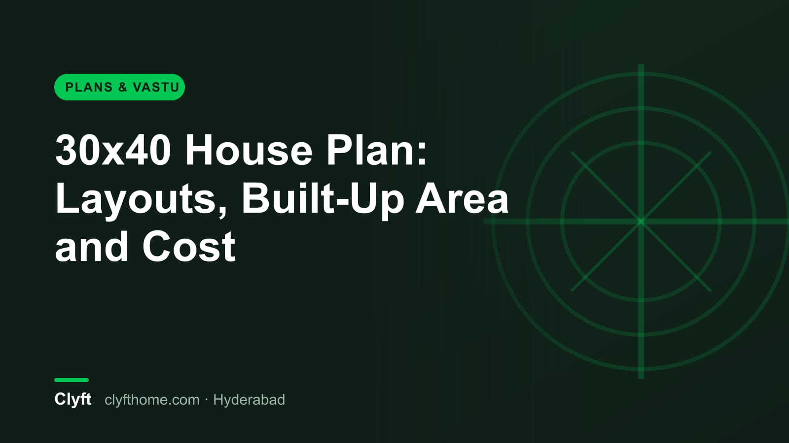 30x40 house plan layouts