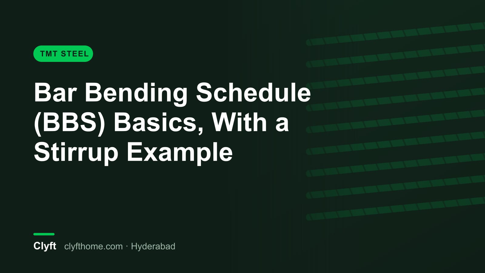 Bar bending schedule for reinforcement steel