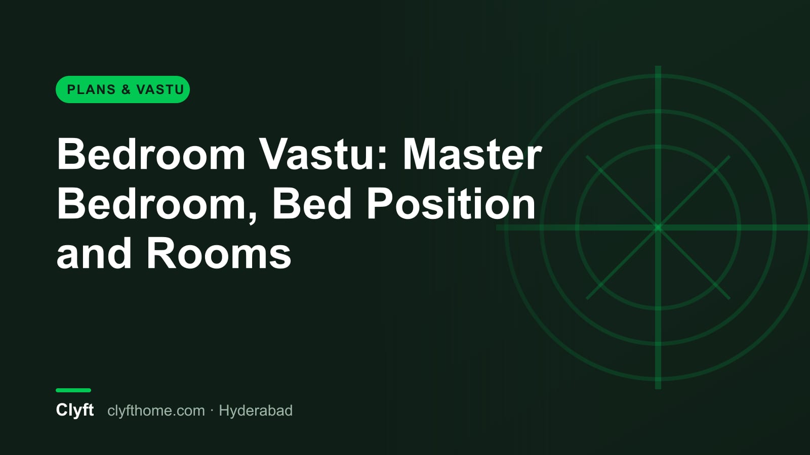 Bedroom layout as per Vastu