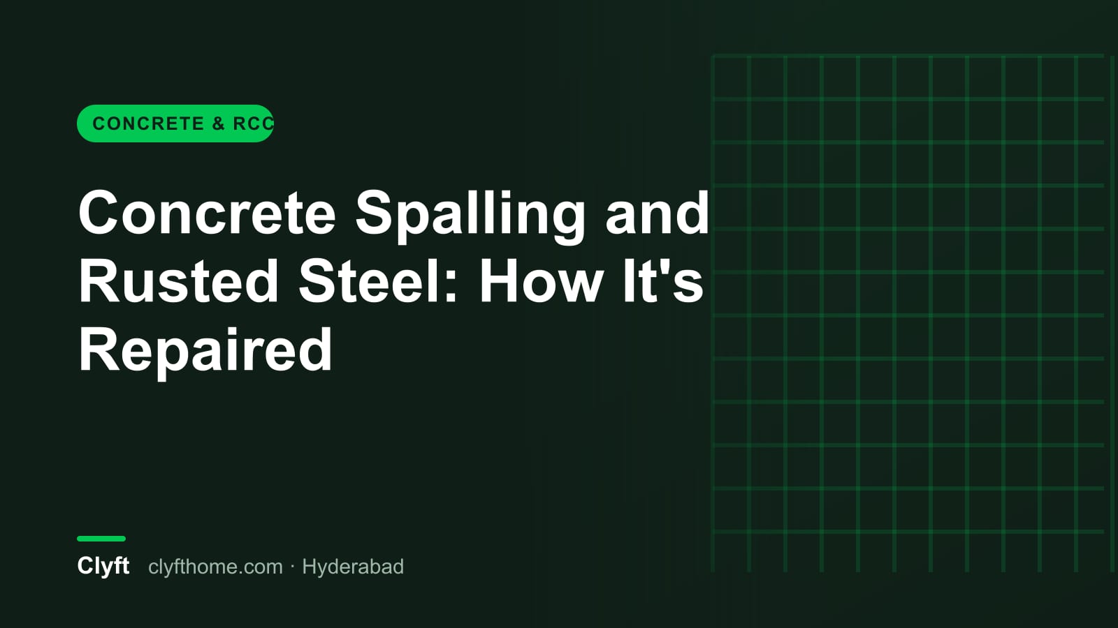 Repairing spalled concrete with exposed rusted steel