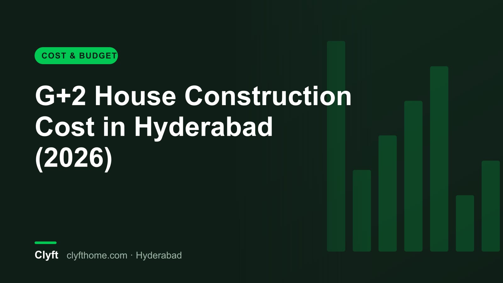 G+2 house construction cost Hyderabad
