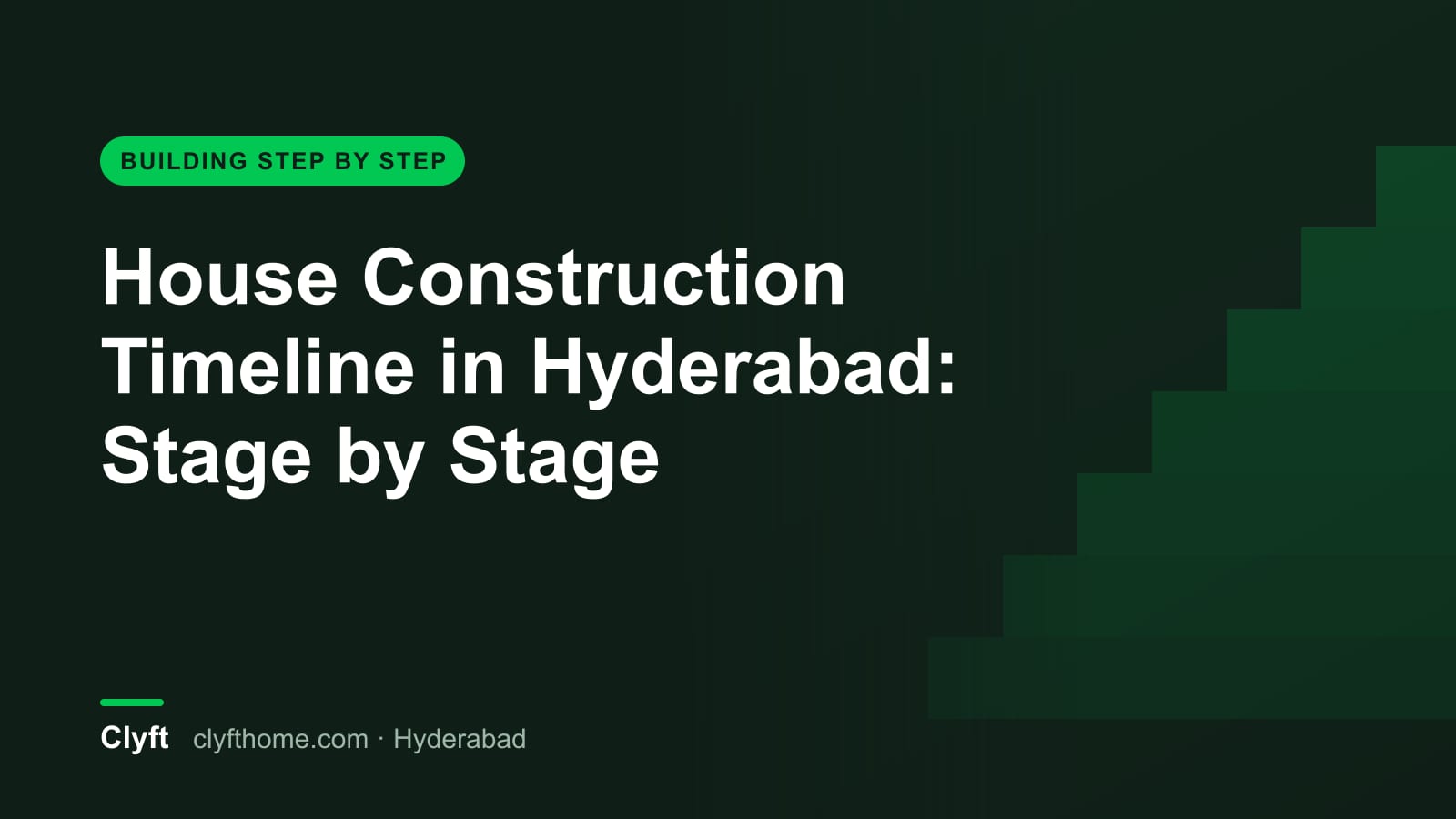 House construction timeline stage by stage