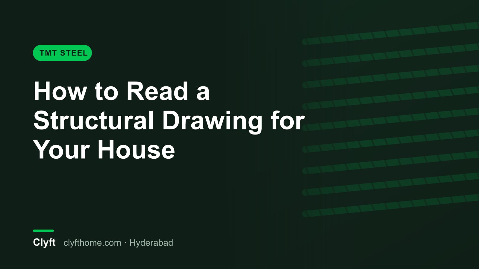 Reading structural drawings for a house