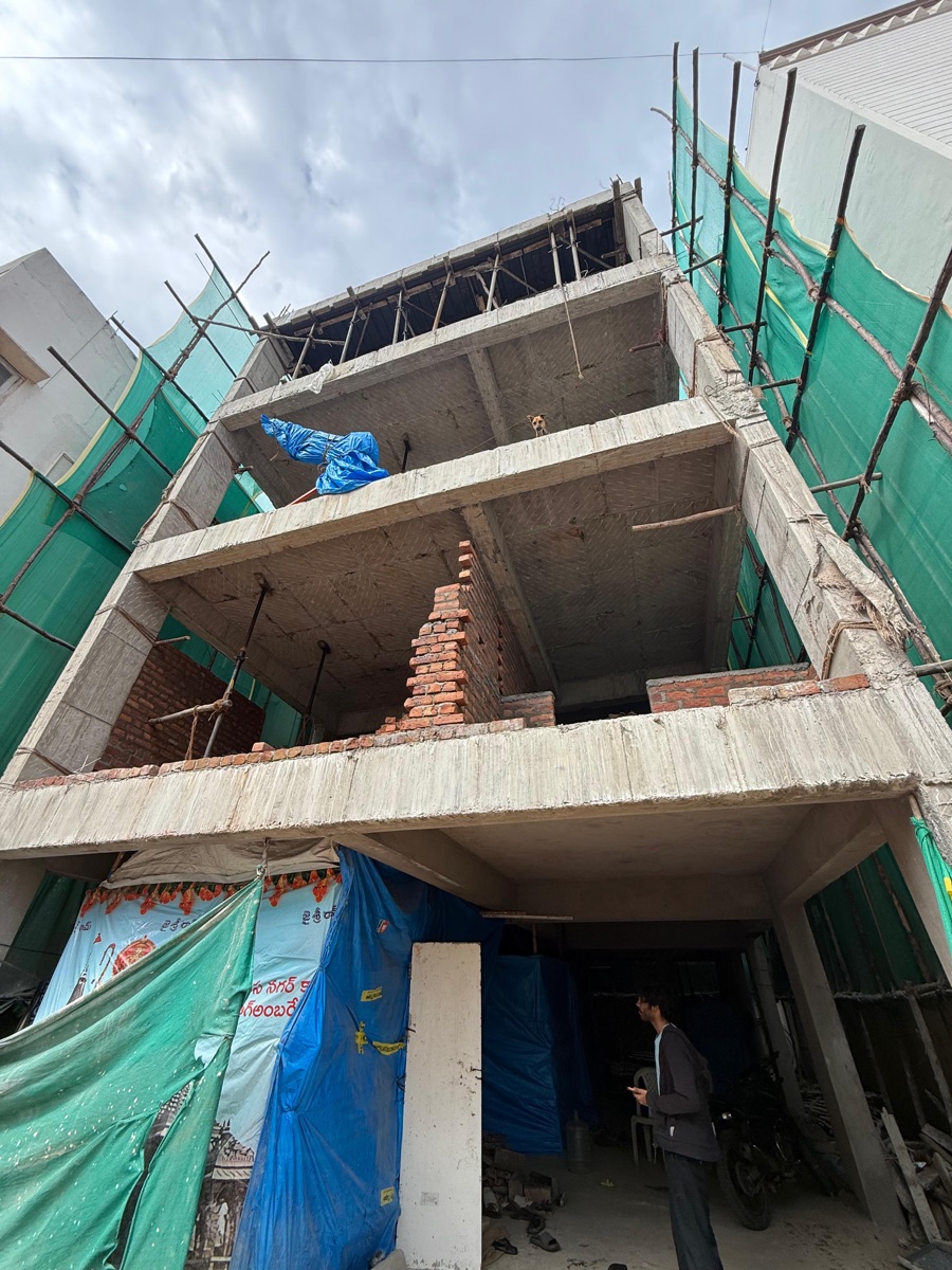Multi-storey residential building under construction, supplied by Clyft